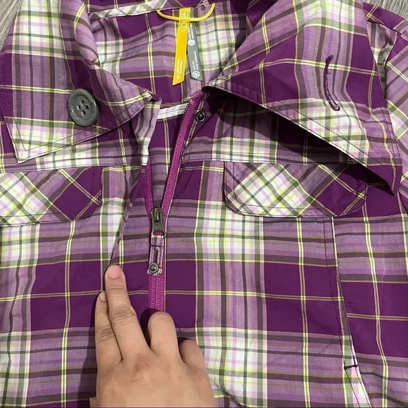 Löle Light weight purple jacket - Picture 5 of 13